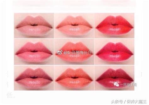口紅色號